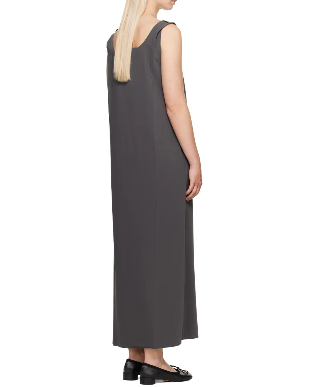 Square Neck Sleeveless Dress