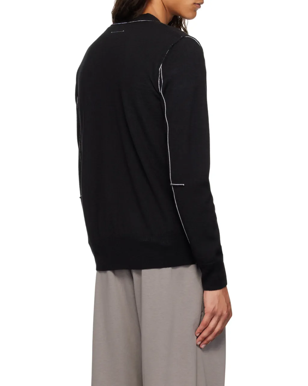 V-Neck Knitted Cardigan