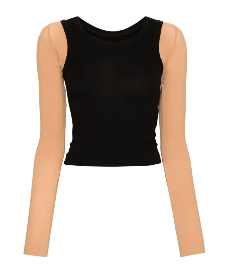 Two-Toned Numbers-Motif Layered Top