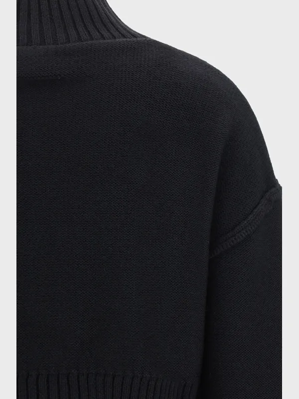 Distressed Knit Sweater