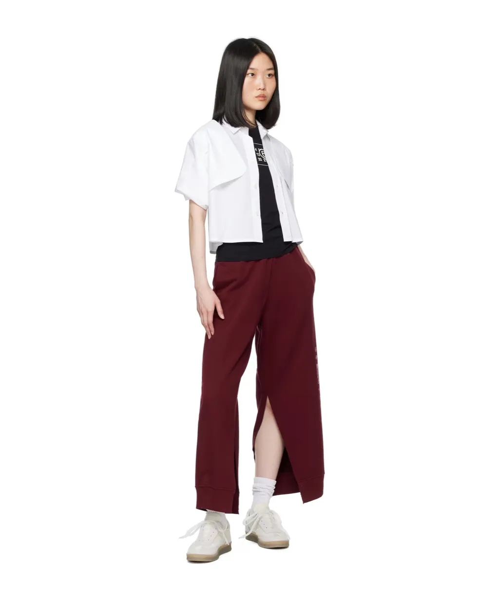 Wide-Sleeved Cropped Shirt
