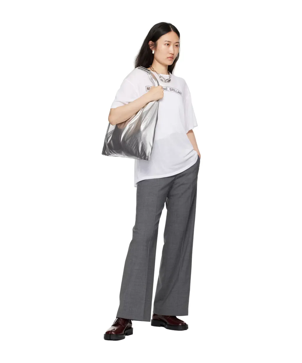 High-Waisted Tailored Trousers