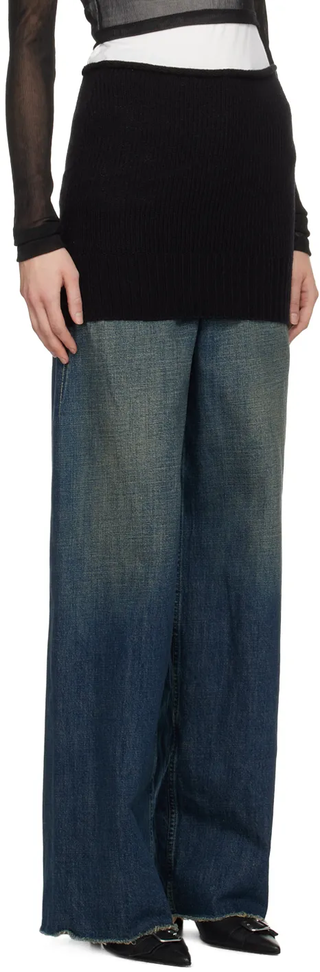 Rib Knitted Skirt