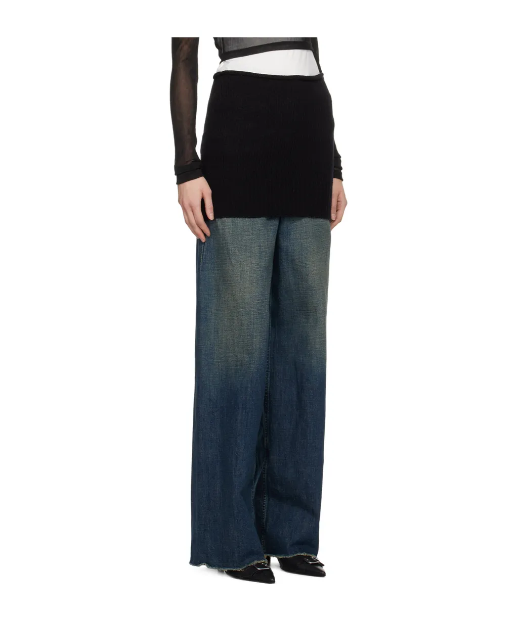 Rib Knitted Skirt