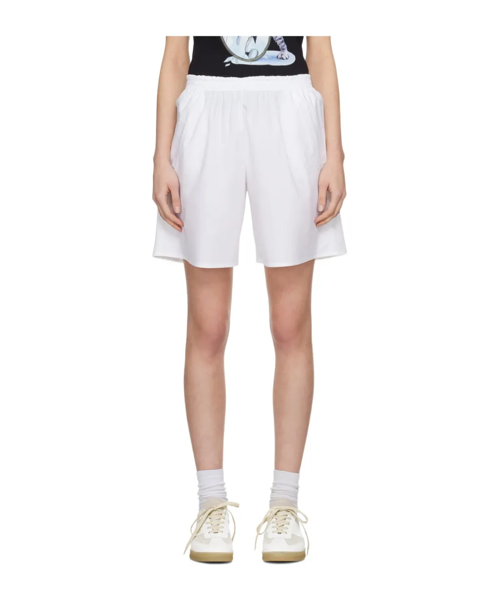 Pleated Detail Shorts