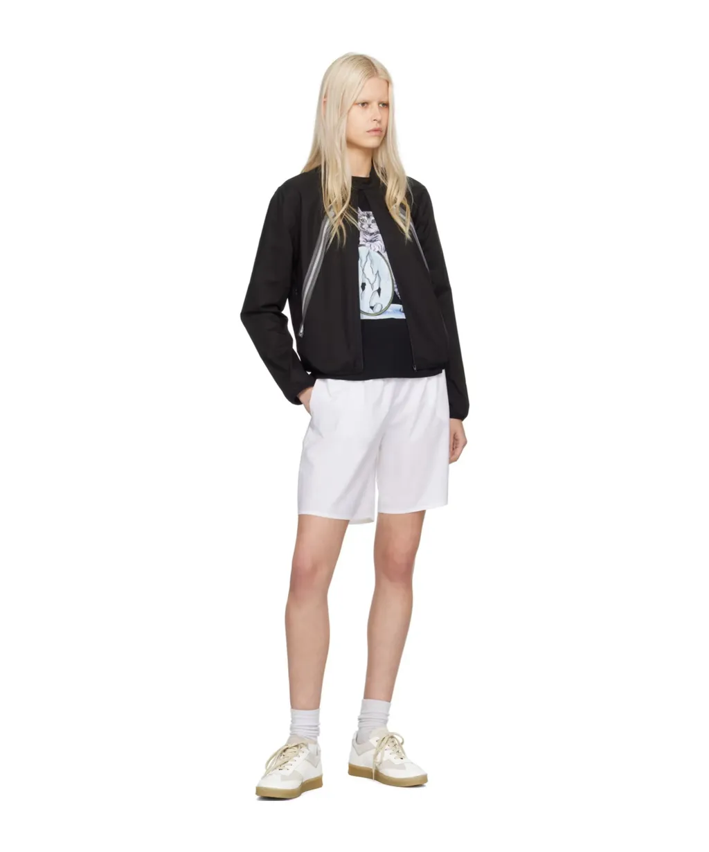 Pleated Detail Shorts