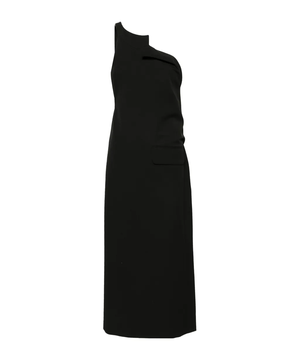 Open Back Asymmetric Neck Top