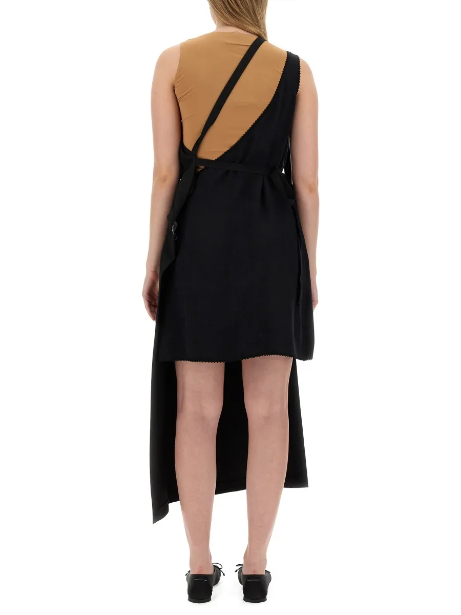 Open Back Asymmetric Neck Top