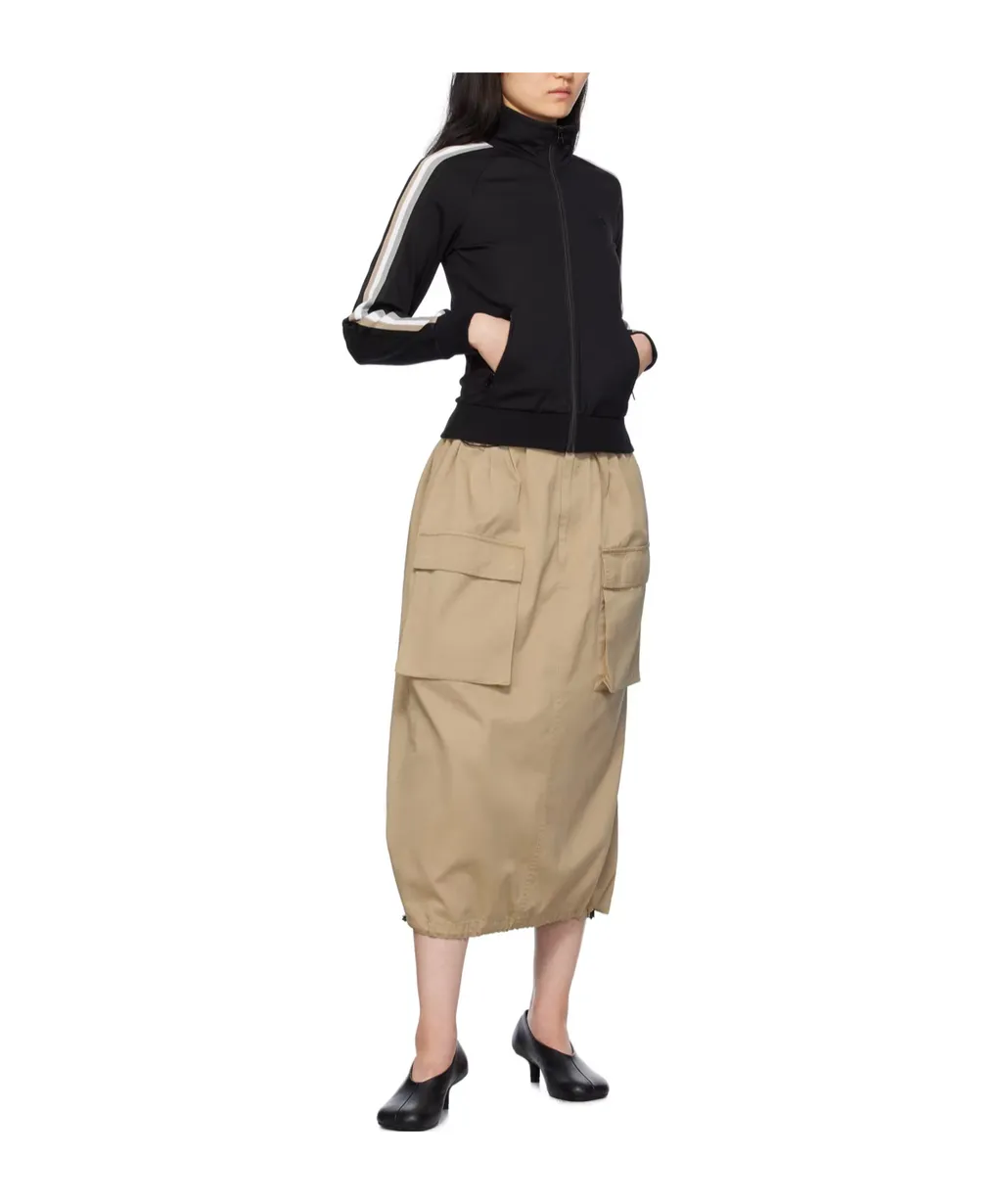 Single Stitch-Logo Midi Skirt