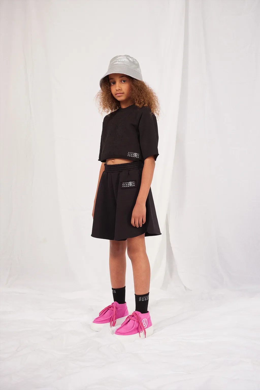 Numeric Logo Patch Track Shorts