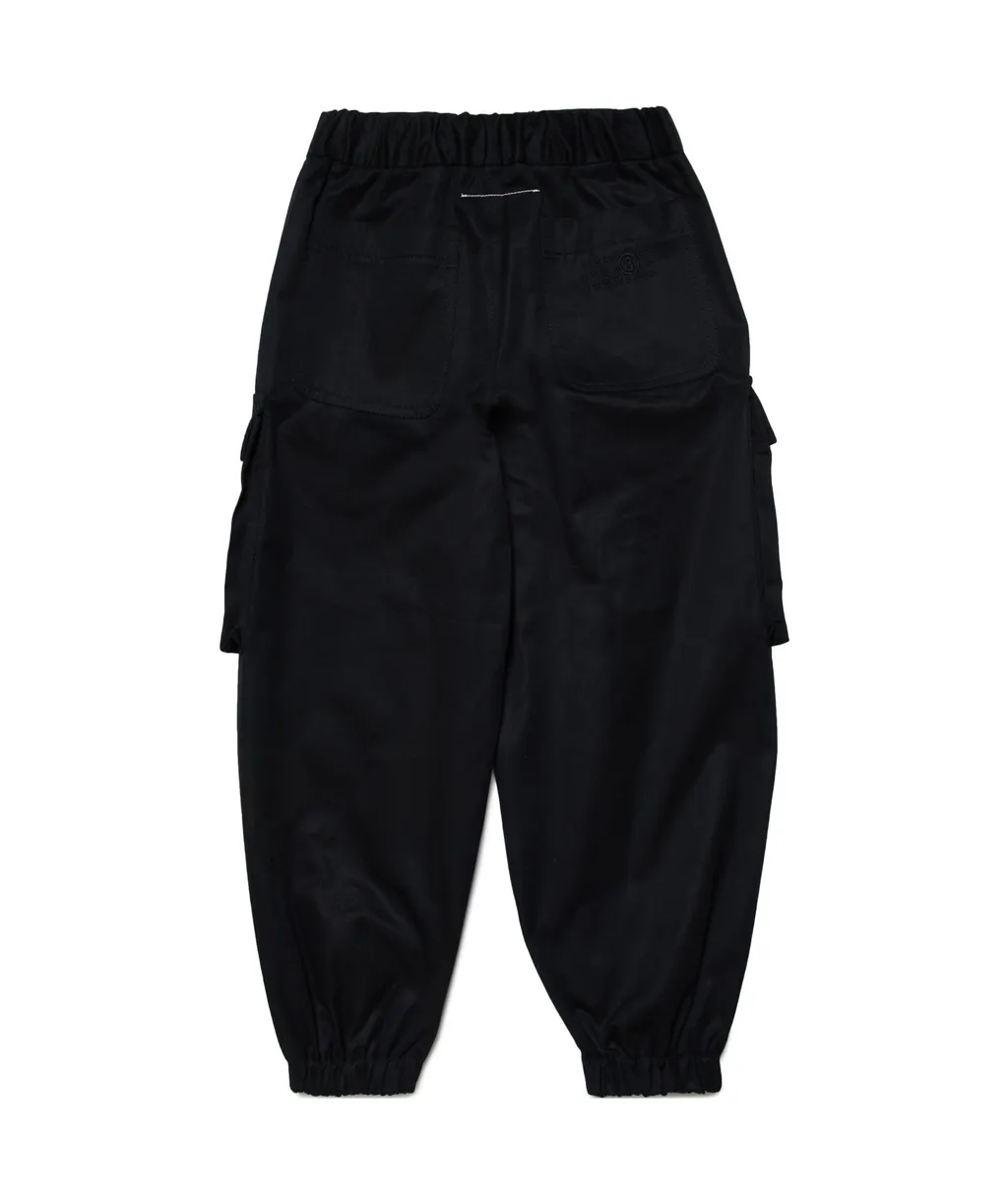 Logo-Embroidered Tapered Cargo Trousers