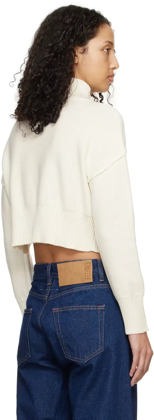 High-Neck Cut-Out Jumper