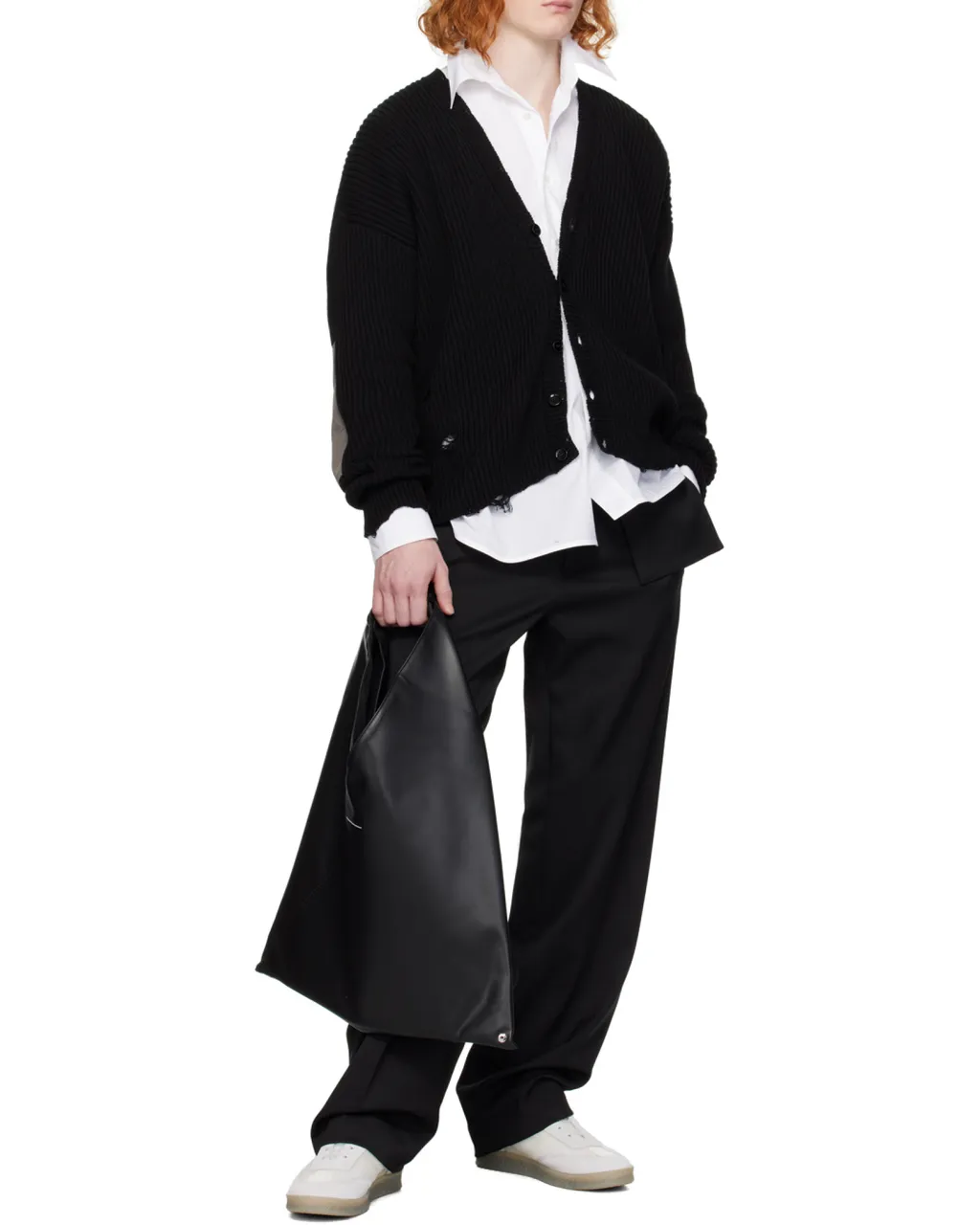 Logo-Embroidered Tailored Trousers