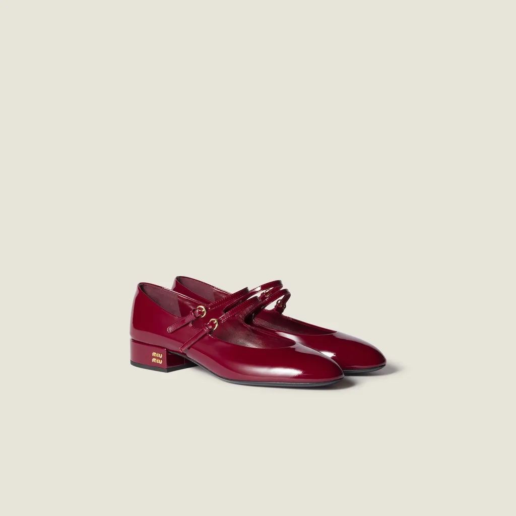 Leather Slingback Pumps