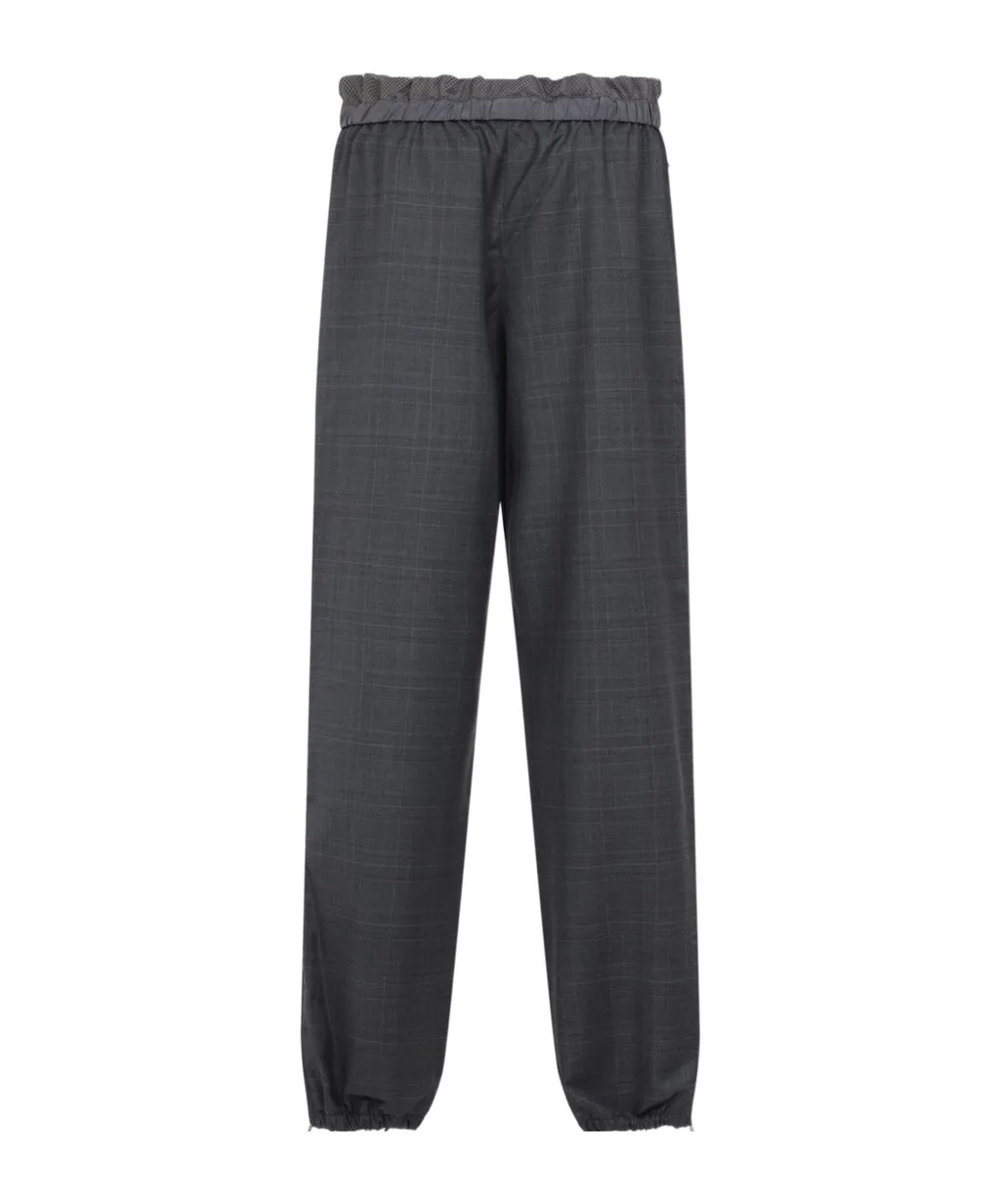 Prince Of Wales Checked Joggers