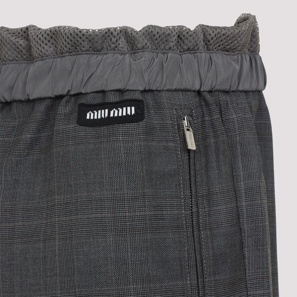 Prince Of Wales Checked Joggers