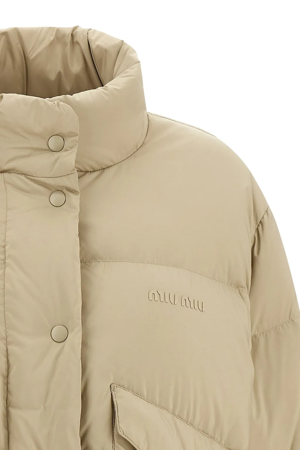 Technical Pongé Down Jacket