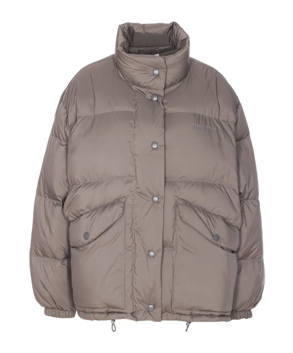 Medium-Weight Technical Pongé Down Jacket