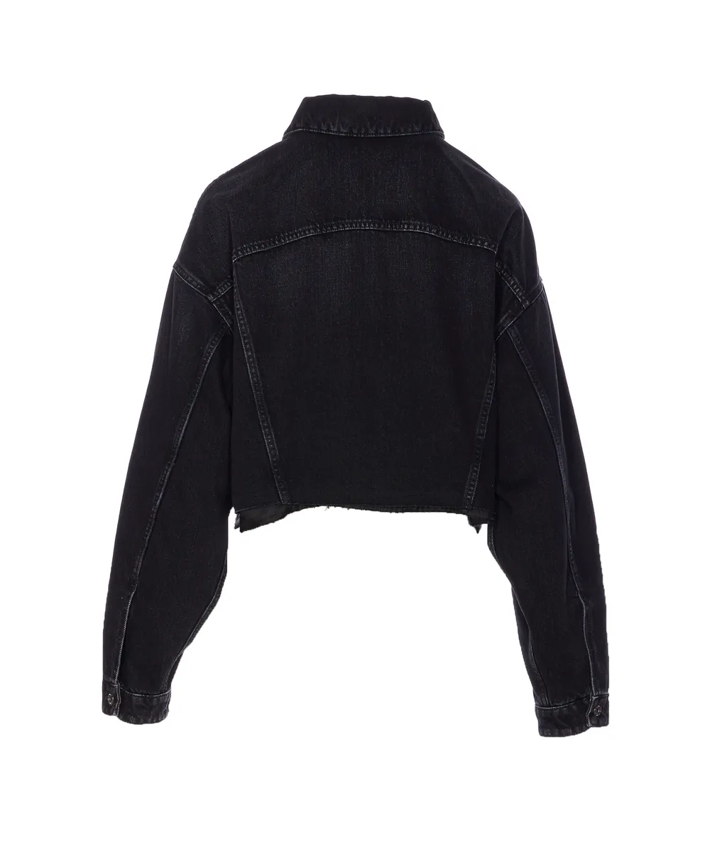 Button-Up Denim Jacket