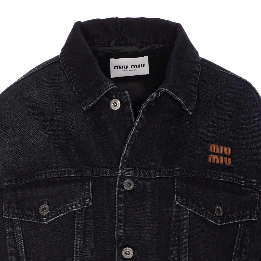 Button-Up Denim Jacket