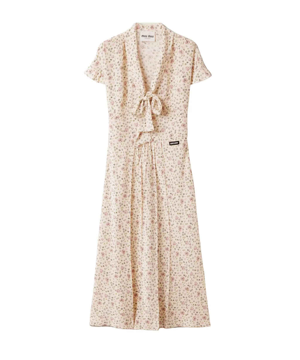 Floral-Printed Dress