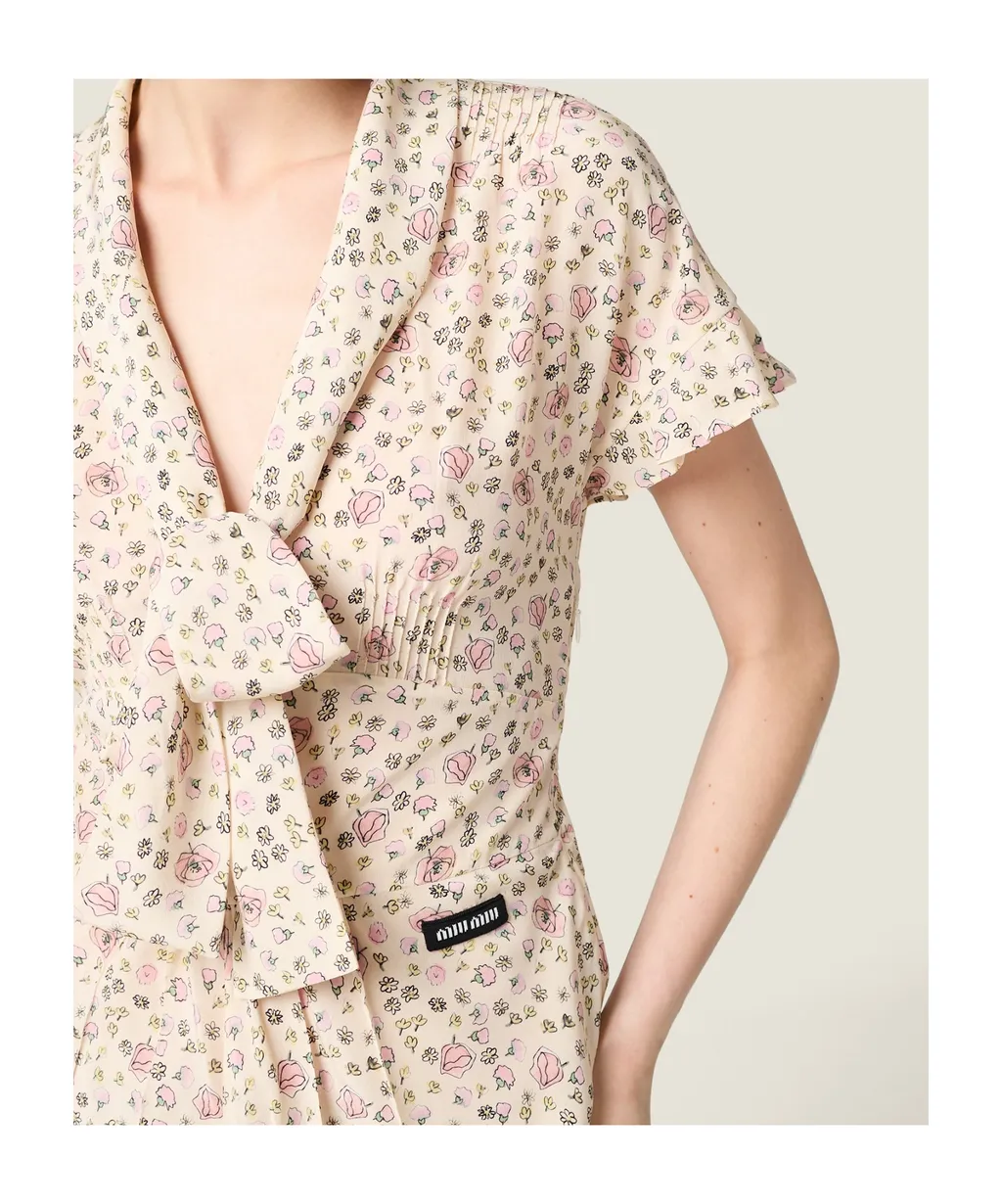 Floral-Printed Dress