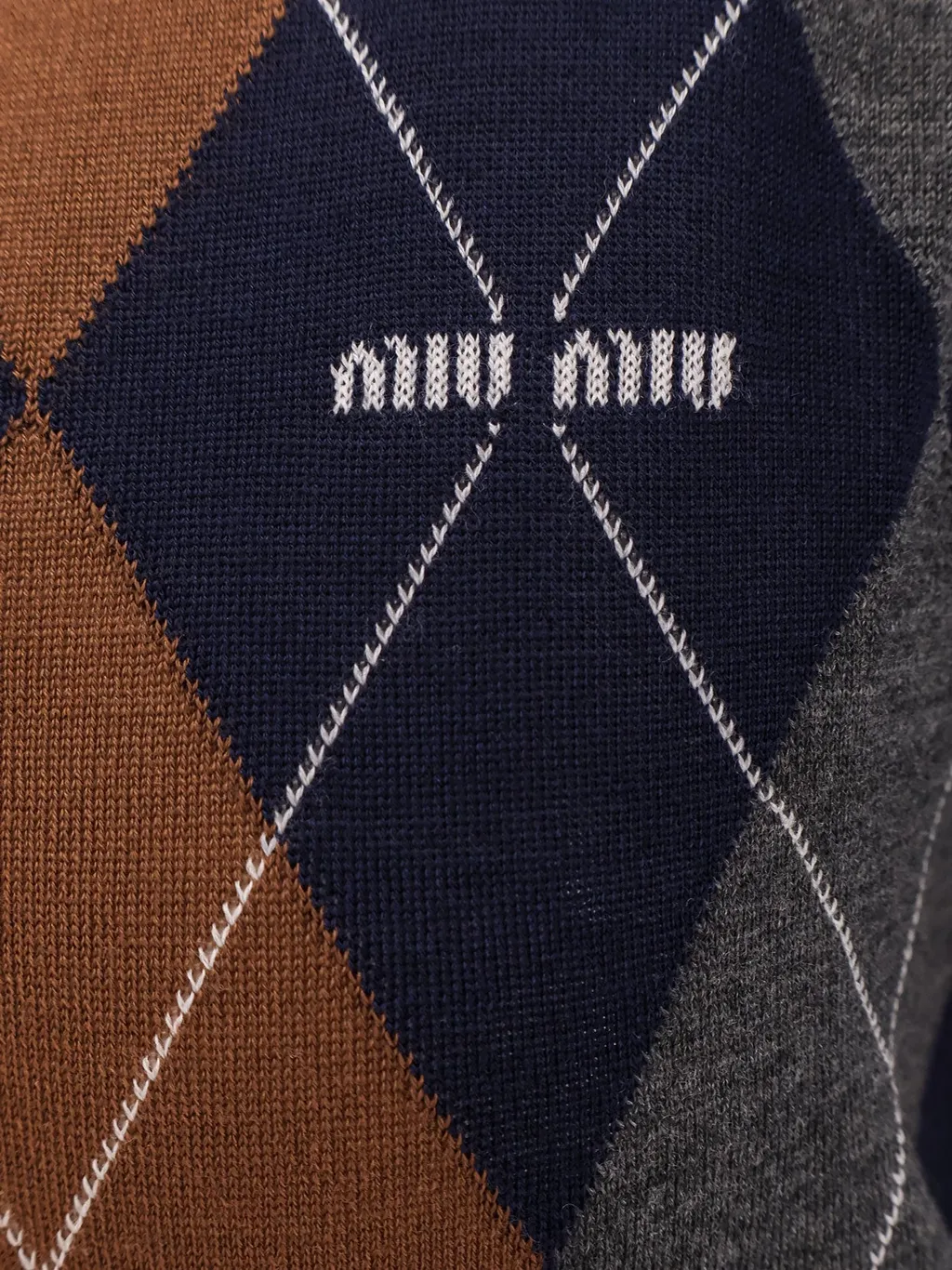 V-Necked Wool Sweater