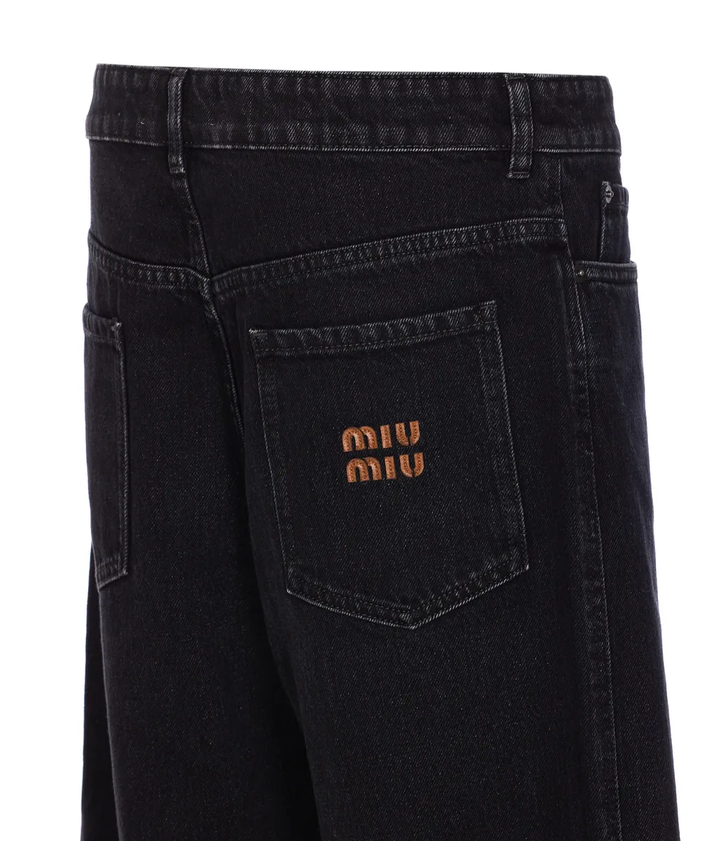 Black Denim Jeans