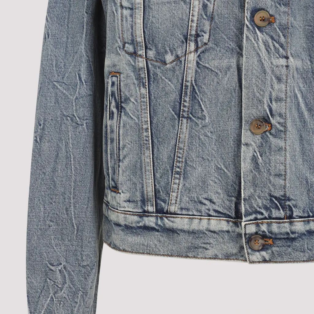 Denim Blouson Jacket