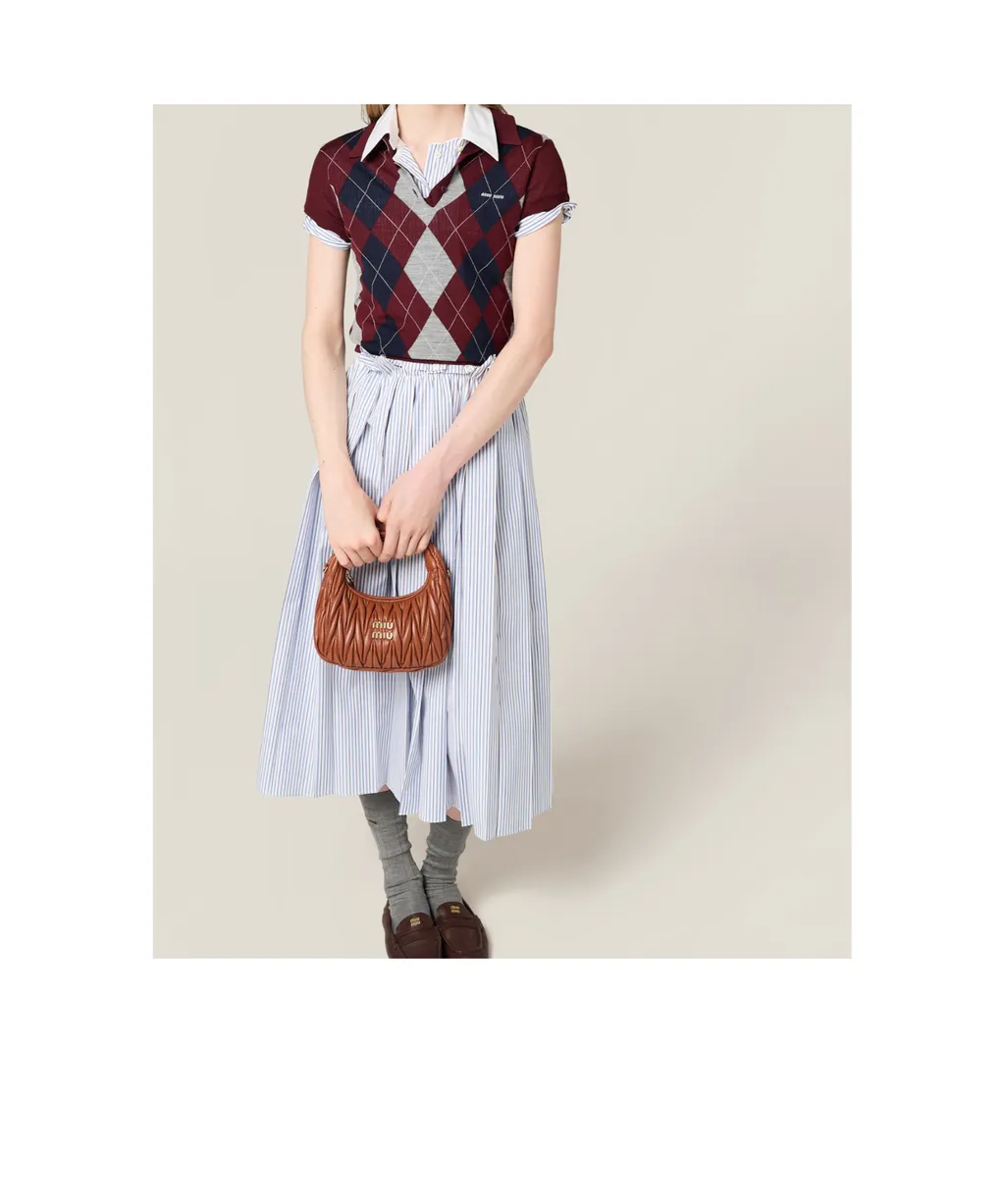 Wander Matelassé Nappa Leather Hobo Bag