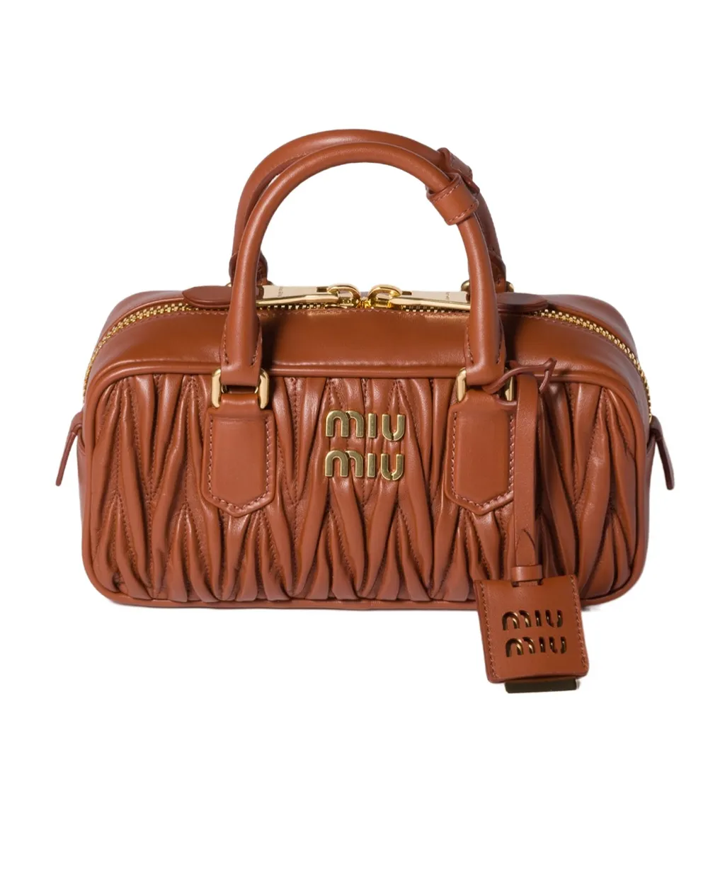 Arcadie Matelassé Nappa Leather Bag