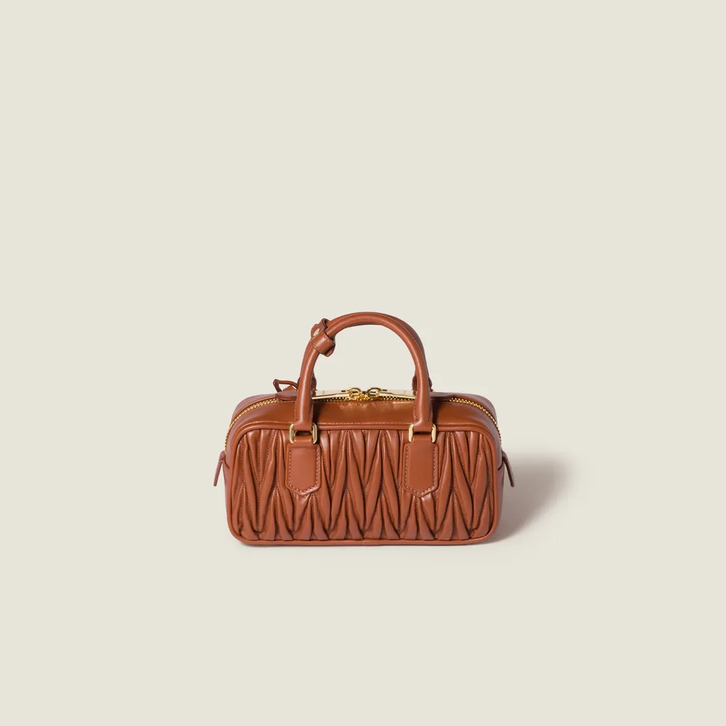 Arcadie Matelassé Nappa Leather Bag
