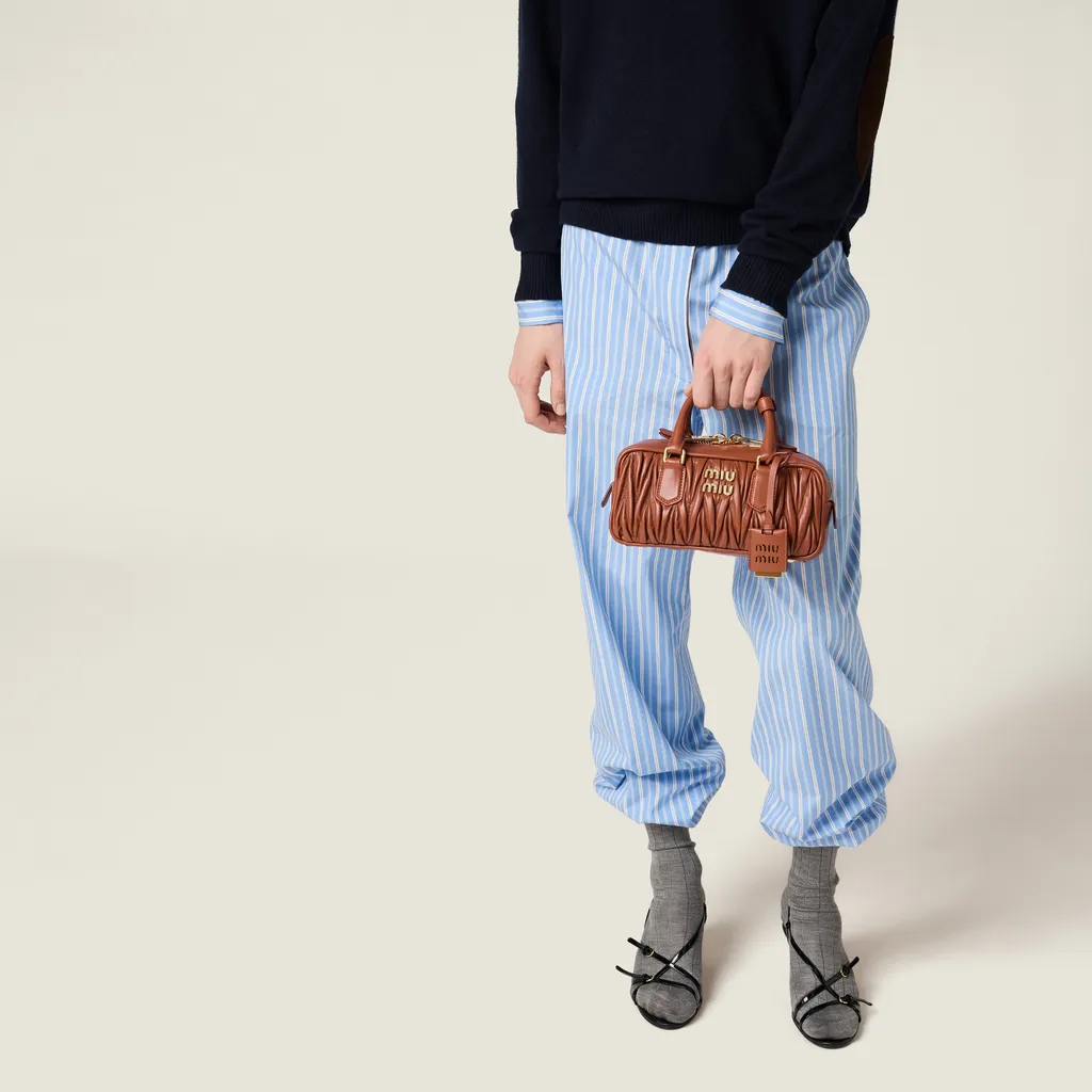 Arcadie Matelassé Nappa Leather Bag