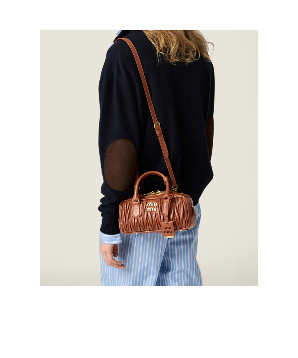 Arcadie Matelassé Nappa Leather Bag