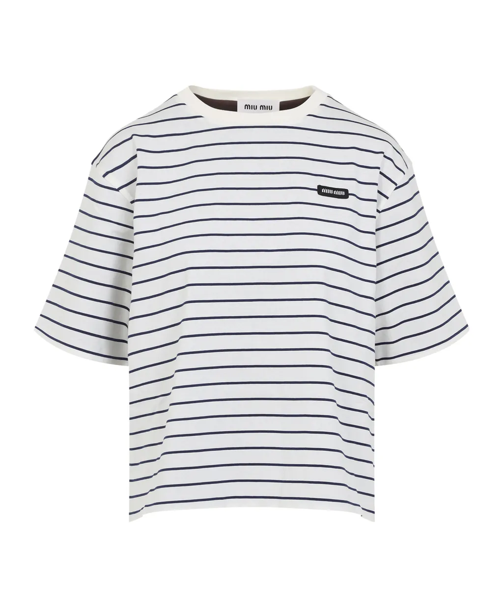 Striped Logo T-Shirt