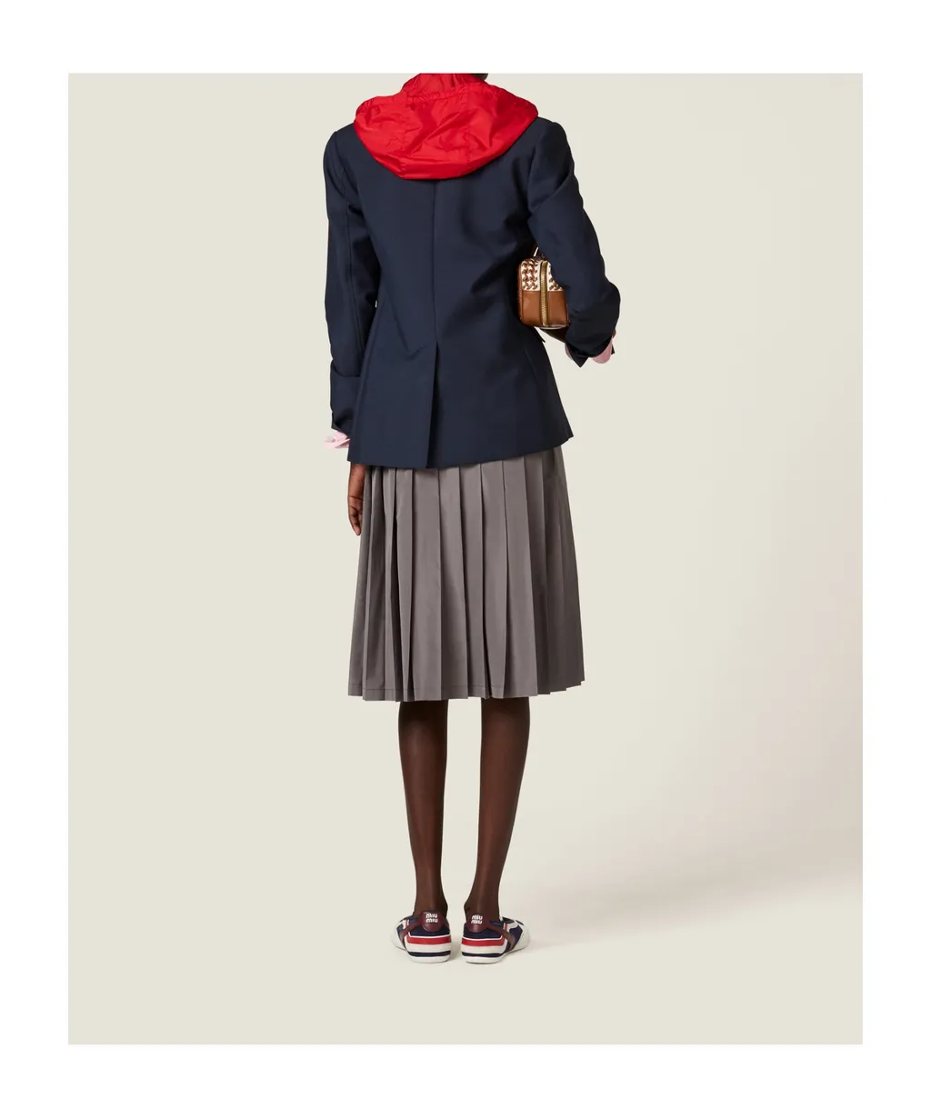 Technical Silk Skirt