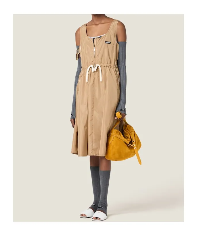 Technical Silk Dress
