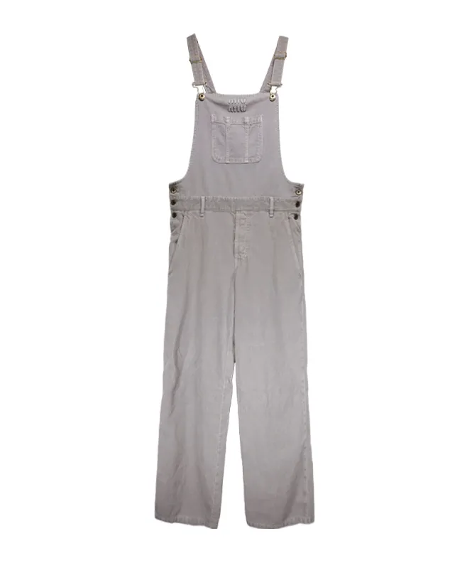 Washed Velvet Corduroy Jumpsuit