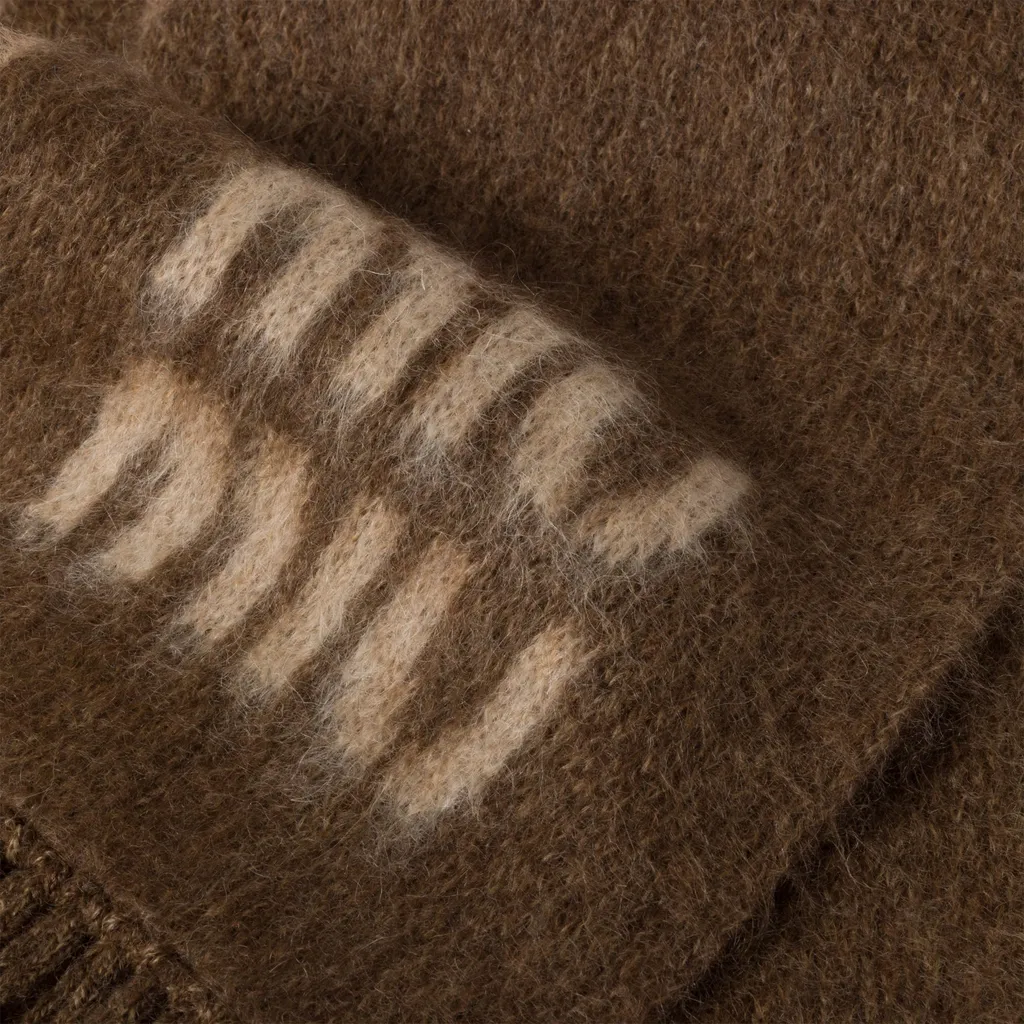 Logo-Detailed Fringed Scarf