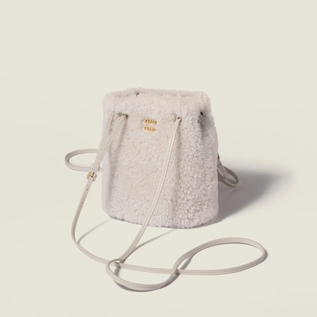 Shearling Pouch
