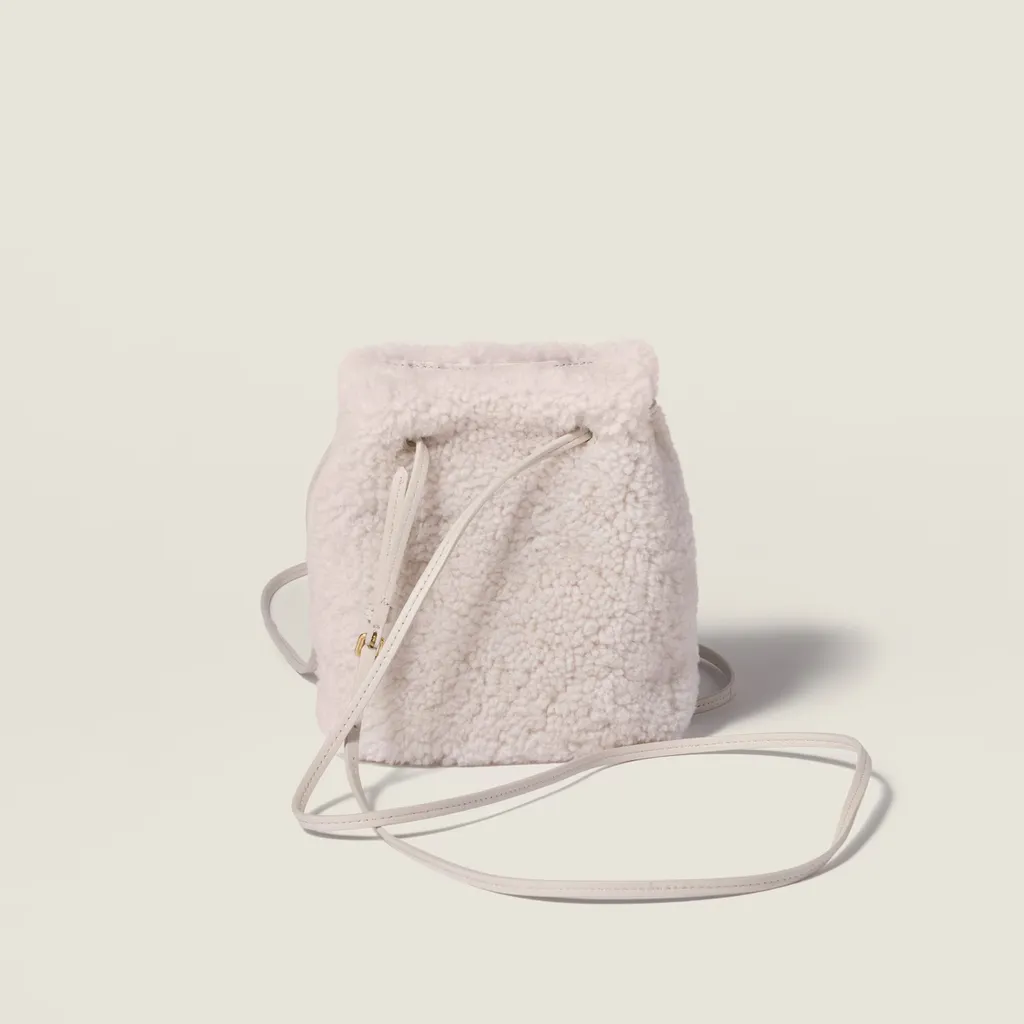 Shearling Pouch