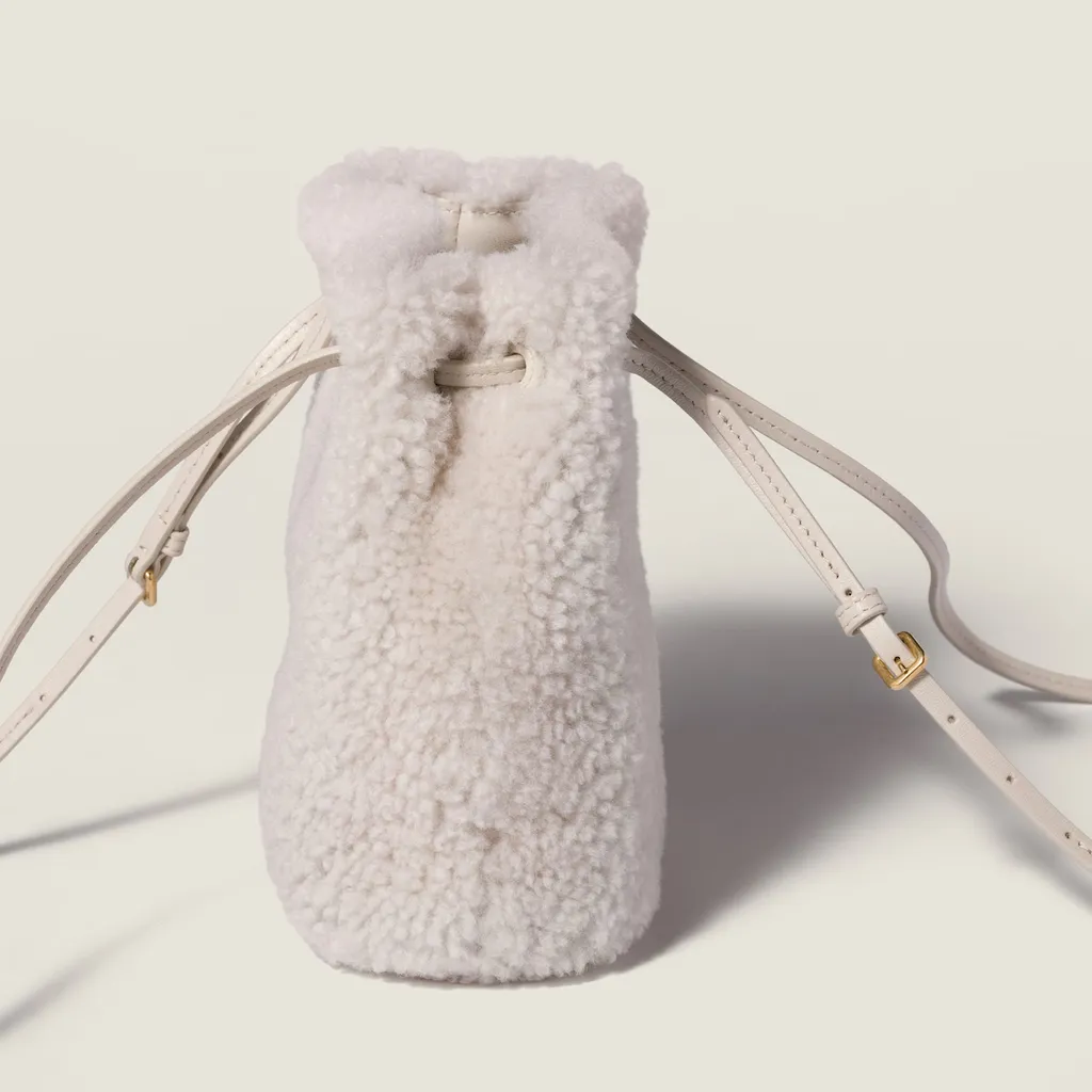 Shearling Pouch