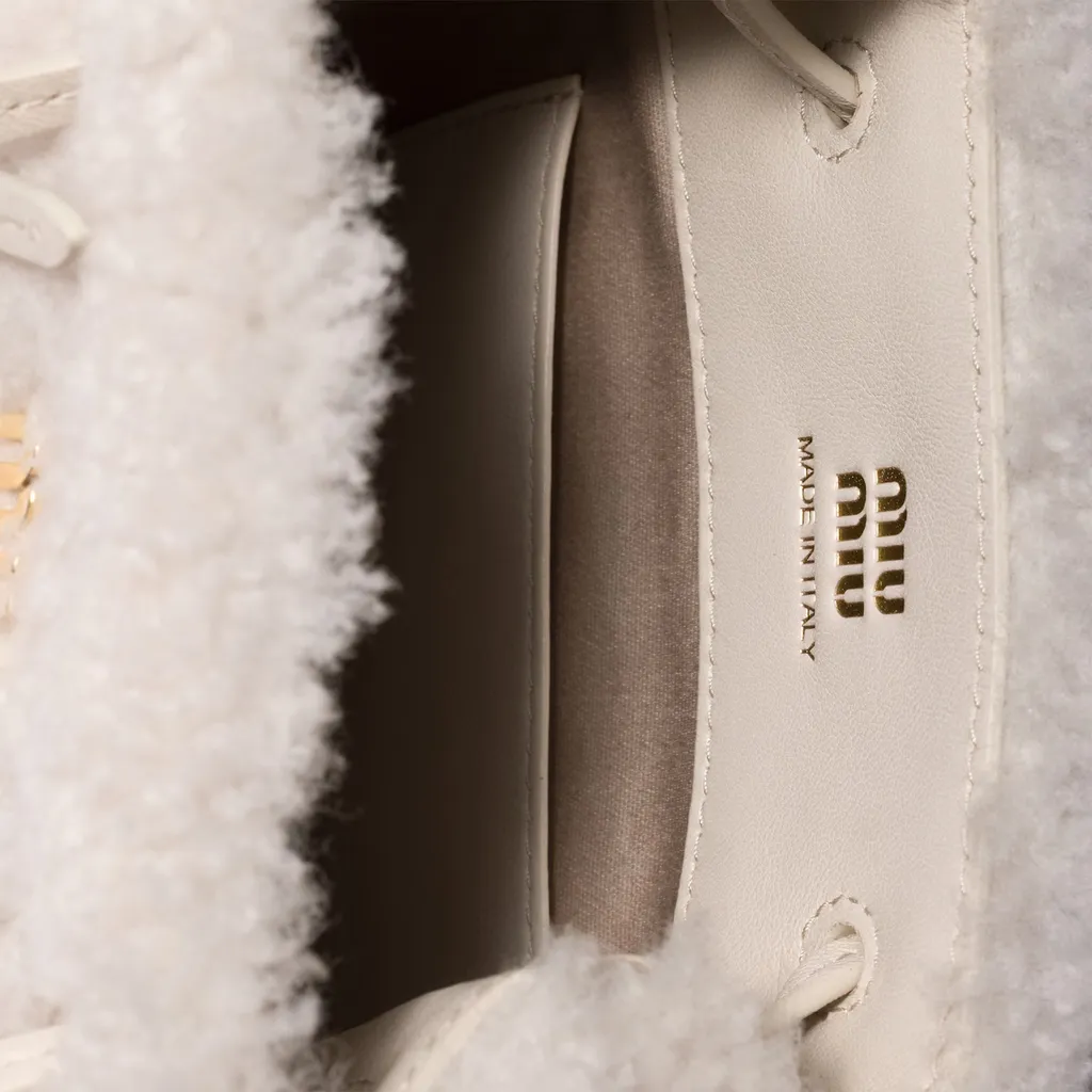 Shearling Pouch