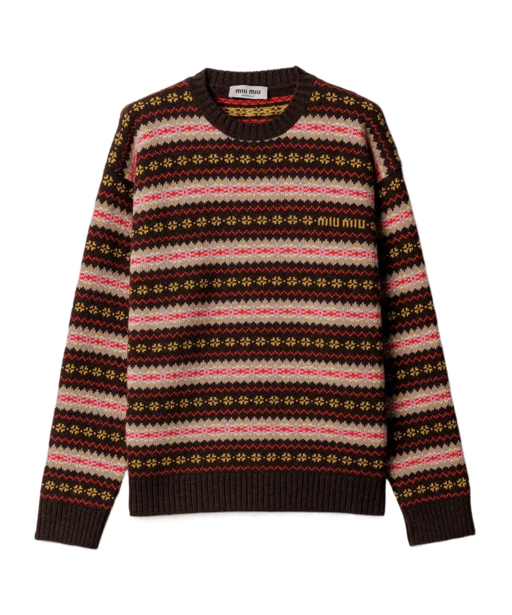 Crewneck Knitted Jumper