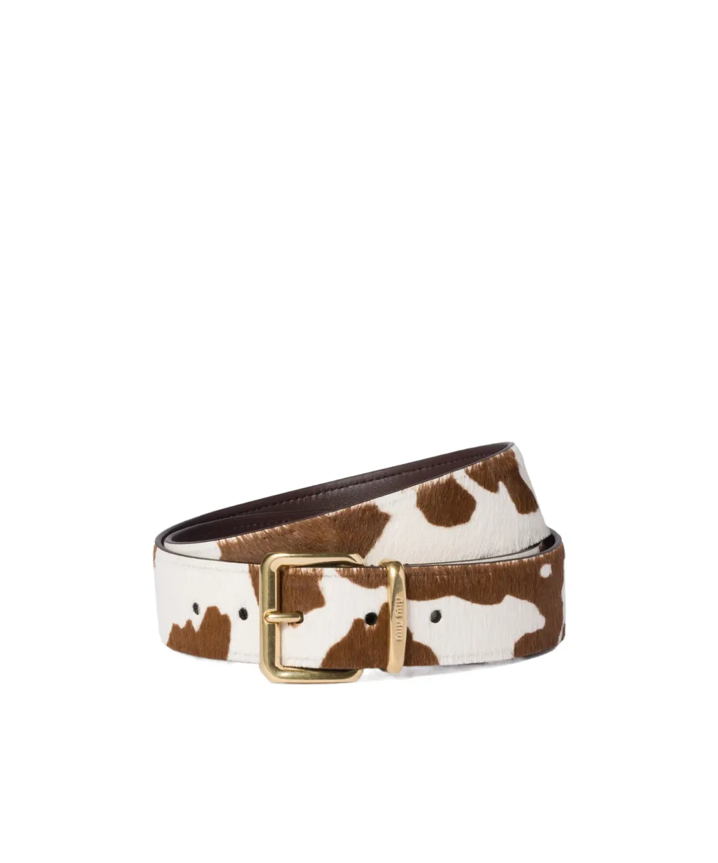 Calf Hair Belt, 2