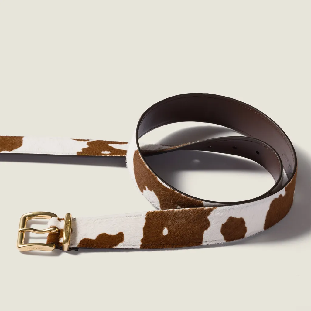 Calf Hair Belt, 1