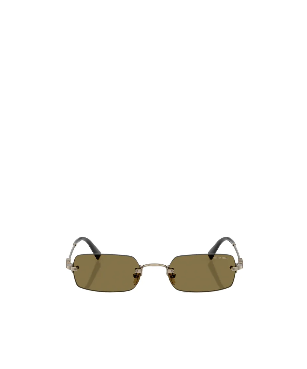 Rectangle-Frame Sunglasses
