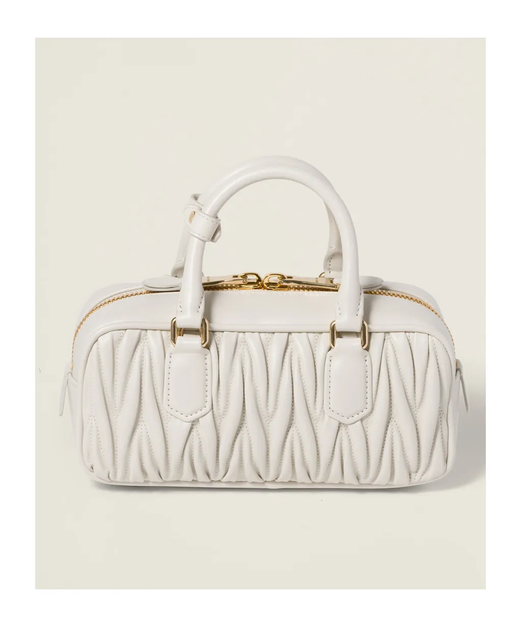 Arcadie Matelassé Nappa Leather Bag