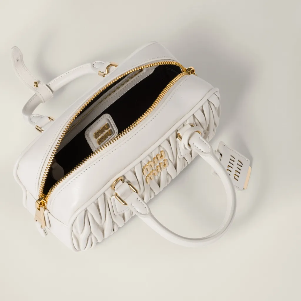 Arcadie Matelassé Nappa Leather Bag