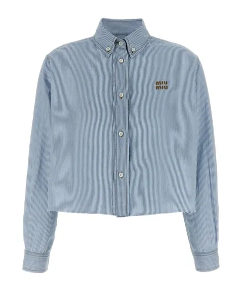 Striped Chambray Shirt